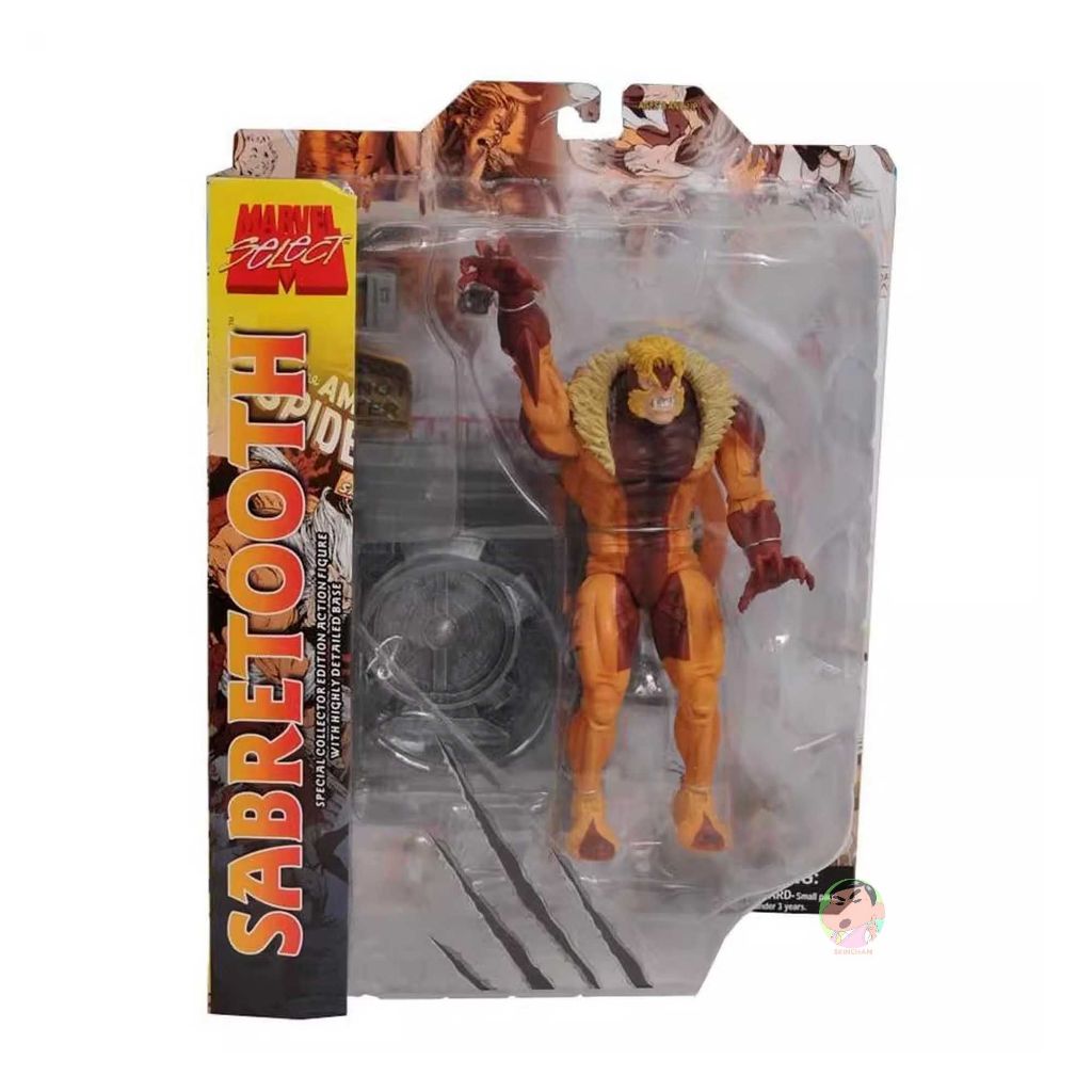 DST Marvel Select Sabertooth Action Figure