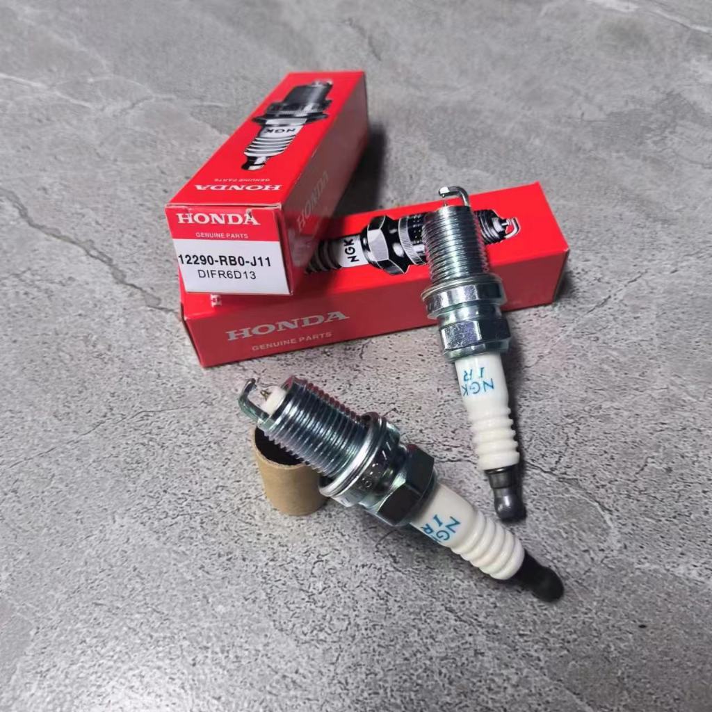 Ngk Honda สําหรับ Iridium Platinum Spark Plug DIFR6D13 12290-RB0-J11 เหมาะสําหรับ FIT หลังจาก 2014 C