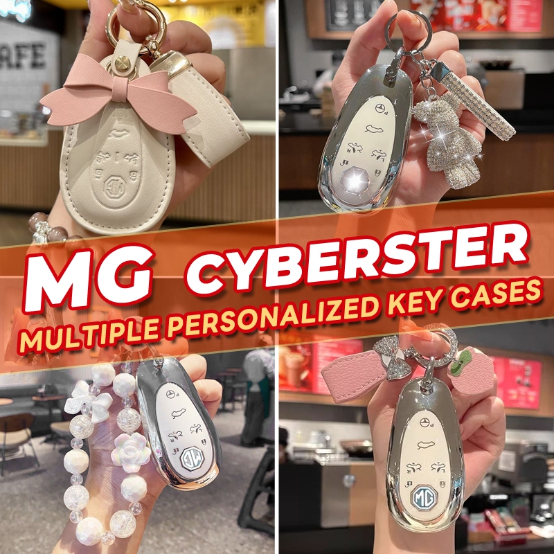 เหมาะสําหรับ [MG cyberster 2024] cyberster กล่องกุญแจรถ ปลอกกุญแจรถรีโมท กล่องกุญแจ รวมทุกอย่าง สาวน่ารัก เปลือกกุญแจ ฝาครอบกุญแจ tpu เคสป้องกัน เคสกุญแจ จี้กุญแจรถ สด น่ารัก รถใหม่ต้อง-มีจ้า