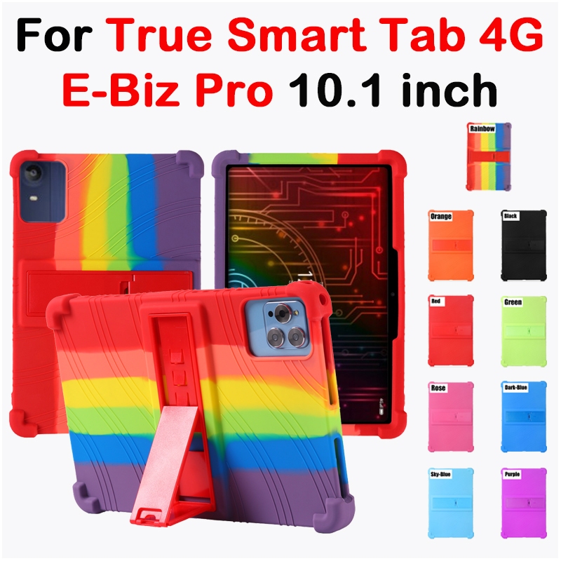 สําหรับ True Smart Tab 4G E-Biz Pro 10.1 นิ้วแท็บเล็ตซิลิโคนอ่อนนุ่มทนต่อการตกปลอกสากลแท็บเล็ต Andro