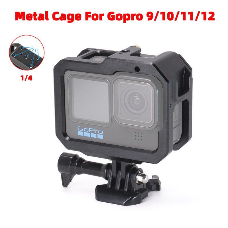 กรอบเคสอลูมิเนียม สําหรับ Gopro Hero 9 10 11 12