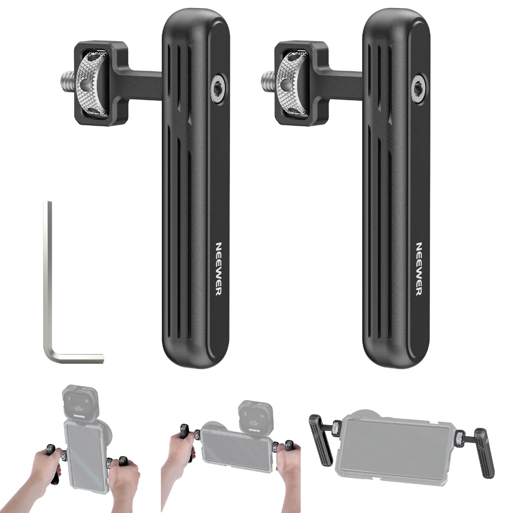 Needer PA026 Mini Rotatable Dual Handle Grips สําหรับกรงโทรศัพท์
