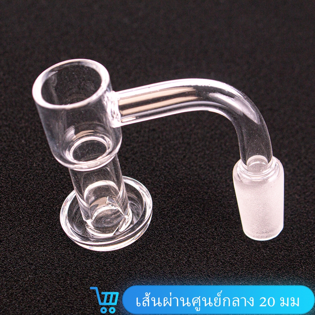 20 มม.OD Beveld Edge Quartz Banger เล็บสําหรับแก้ว Bong ท่อน้ํา DW1301