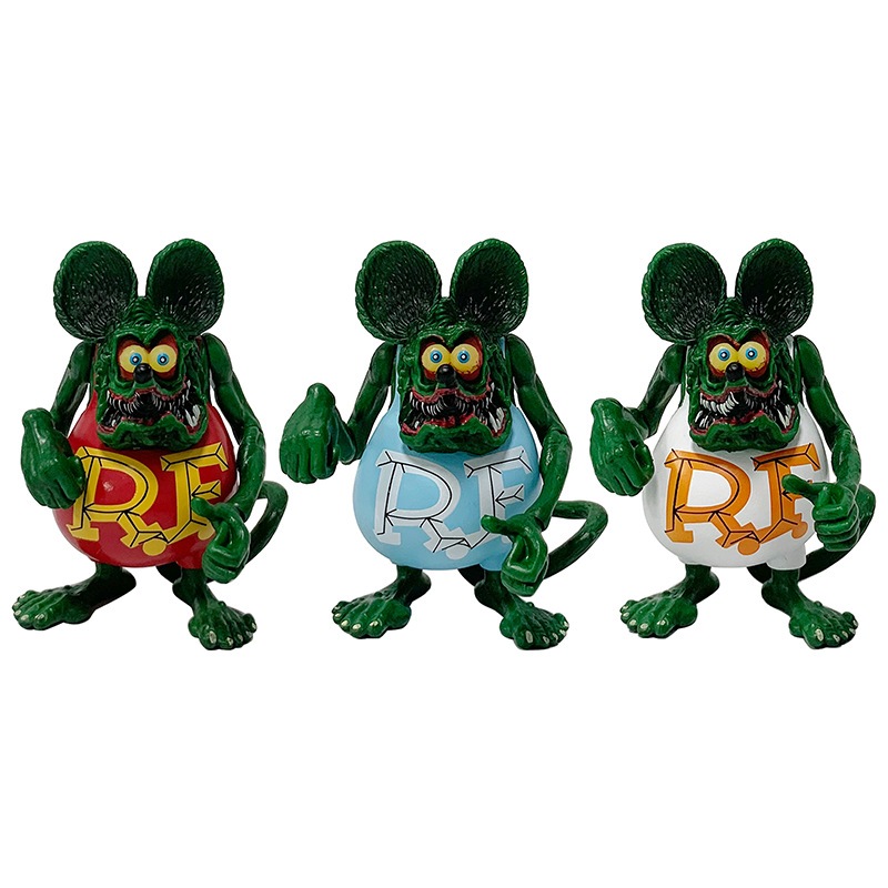 1 ชิ้น 11 ซม. นิทานหนู Fink ตัวเลขการ์ตูน Crazy Mouse Ratfink รุ่น Q PVC ตัวเลขการกระทําเดสก์ท็อปตกแต่งตุ๊กตาของเล่น