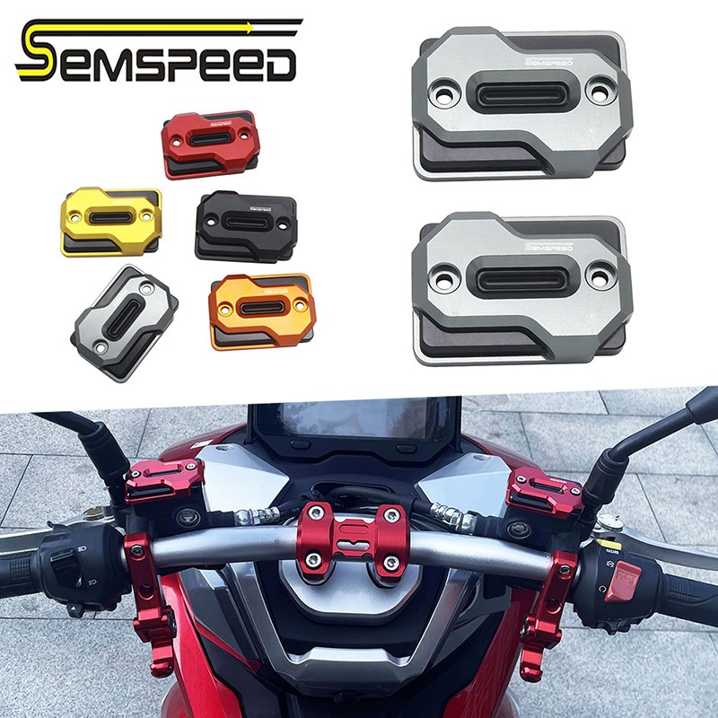 SEMSPEEDFor Dayang FEKON VENTURE ADV150 2023-2024 รถจักรยานยนต์ Brake Fluid Reservoir กระบอกถังน้ําม