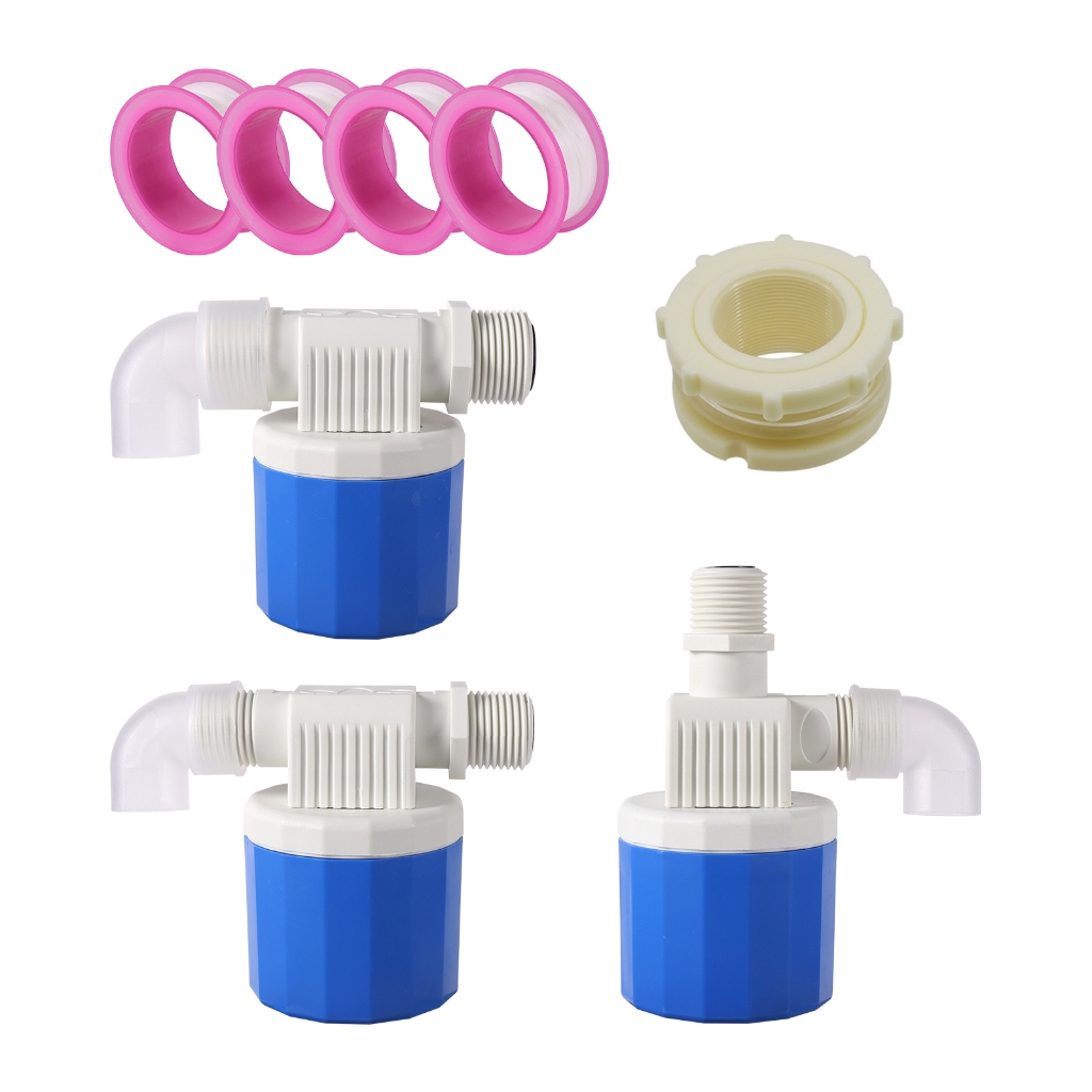 1/2 "3/4" ด้ายชายวาล์วควบคุมระดับน้ําอัตโนมัติทาวเวอร์ลอยบอลวาล์วติดตั้งภายในวาล์วของเหลวน้ําเข้าบน