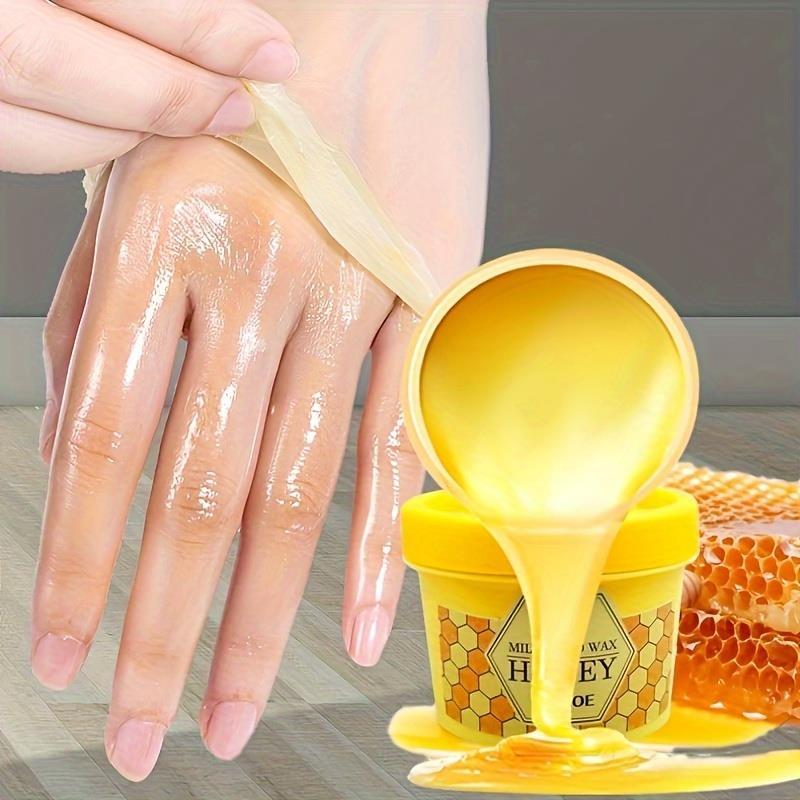 Milk Honey Hand Wax Mask Repair Exfoliating Calluses Moisturizing Whitening ลบ Dead Skin Hydrating Peel off Hands Skin Cream