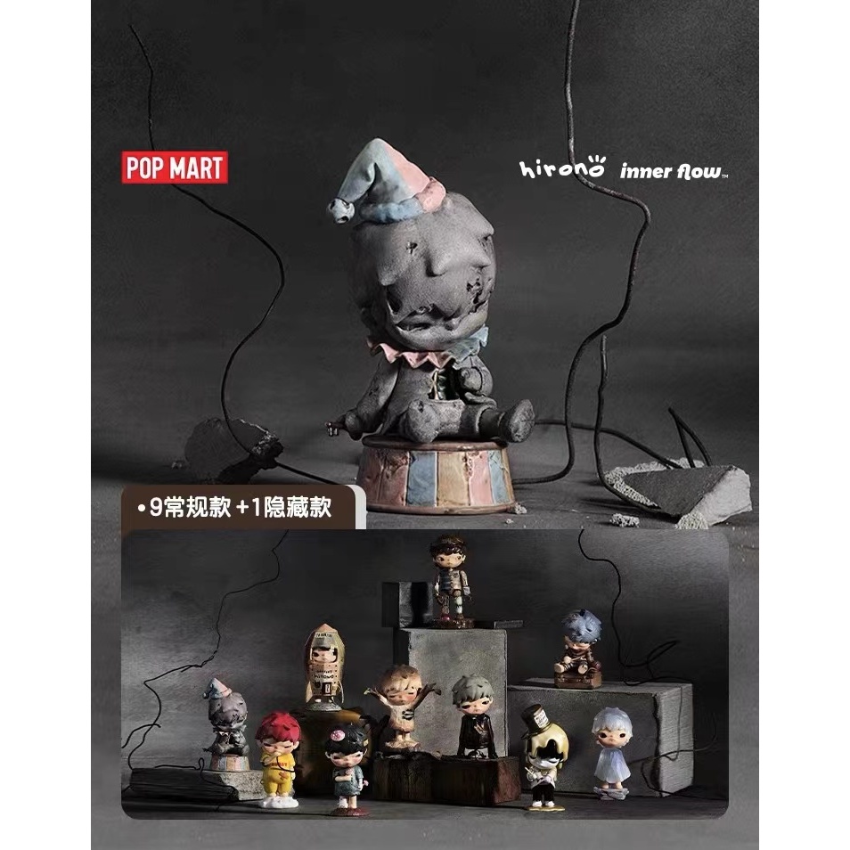 Popmart HIRONO remodelling series กล่องตาบอดมือ