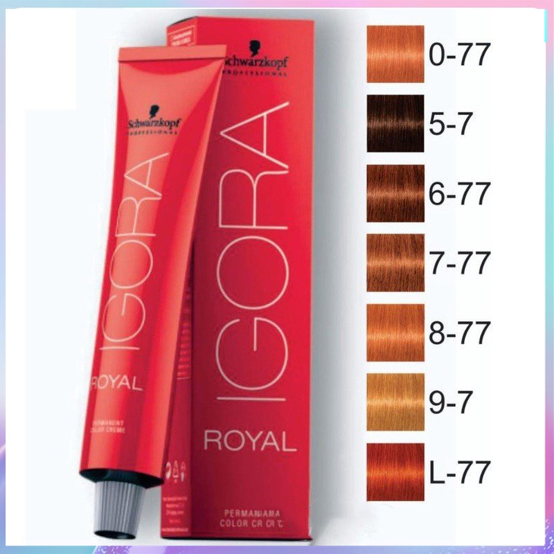 Igora Professional Schwarzkopf Real Hair Dye 60g-(9-98.9-7.1.8-77.8-11.7-77.7-1.6-77.6-6.5-7, 5-0.3-