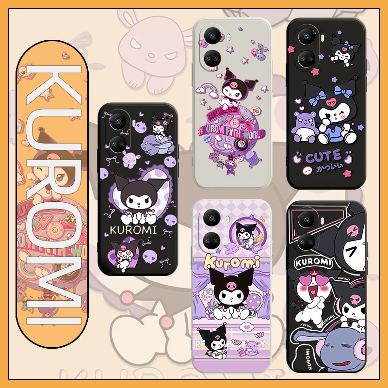 เคสสําหรับ huawei Y6 Y7 Y6S PRO Y7A Y6P Y9S Y9 Prime 2018 2019 kuromi Matte Case Soft Cover