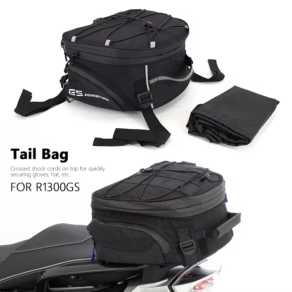 เหมาะสําหรับ BMW r1300gs R 1300 GS r1300gs รถจักรยานยนต์ไนลอนกันน้ําหางกระเป๋าที่นั่งด้านหลังกระเป๋าถือด้านหลังกระเป๋าเก็บกระเป๋าเดินทาง
