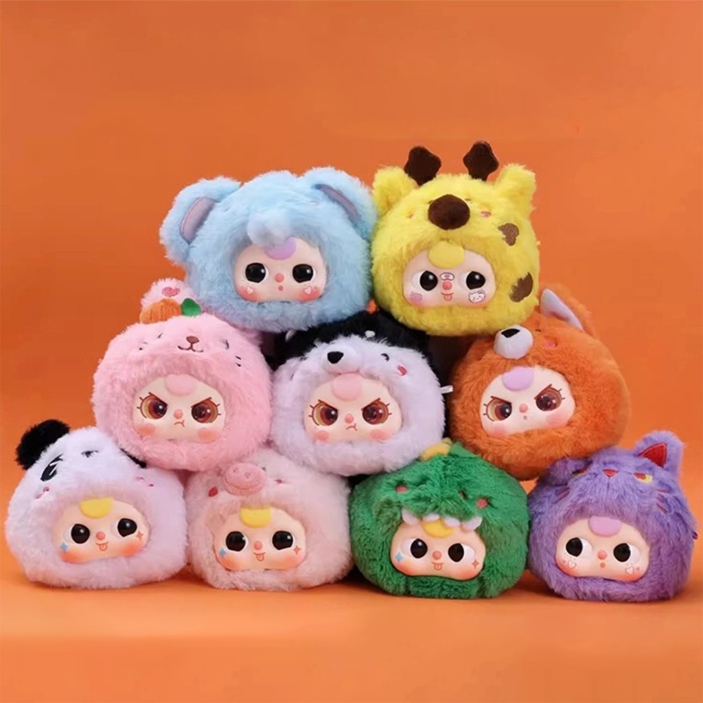100 %Original Baby Three V1 ตุ ๊ กตากล ่ องตาบอด 100 %Original BabyThree กล่องสุ่ม ใหม่ ของเล่นตุ๊กตาการ์ตูนอนิเมะ สามปี ของขวัญ สําหรับเ