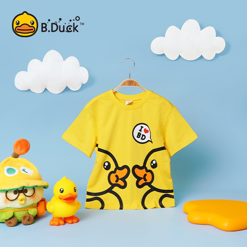 B.Duck เสื้อยืดแขนสั้นเด็ก ลายน่ารัก Unisex
