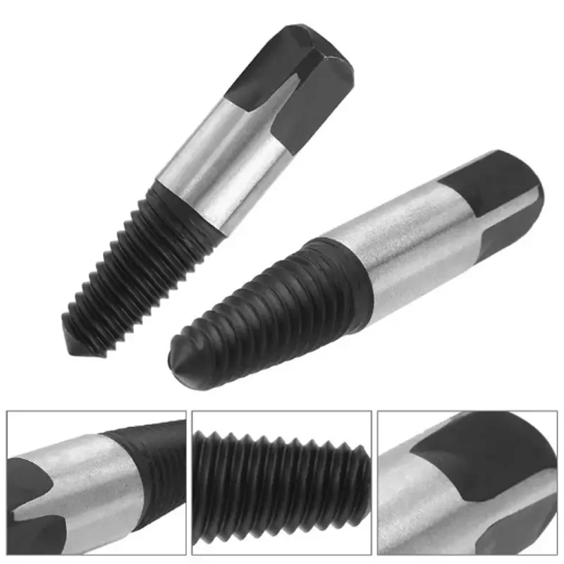 สกรูดูดศูนย์เจาะบิตคู่มือชุดหักเสียหายสายฟ้าถอดความเร็วถอดง่ายชุด - รูปที่ 4