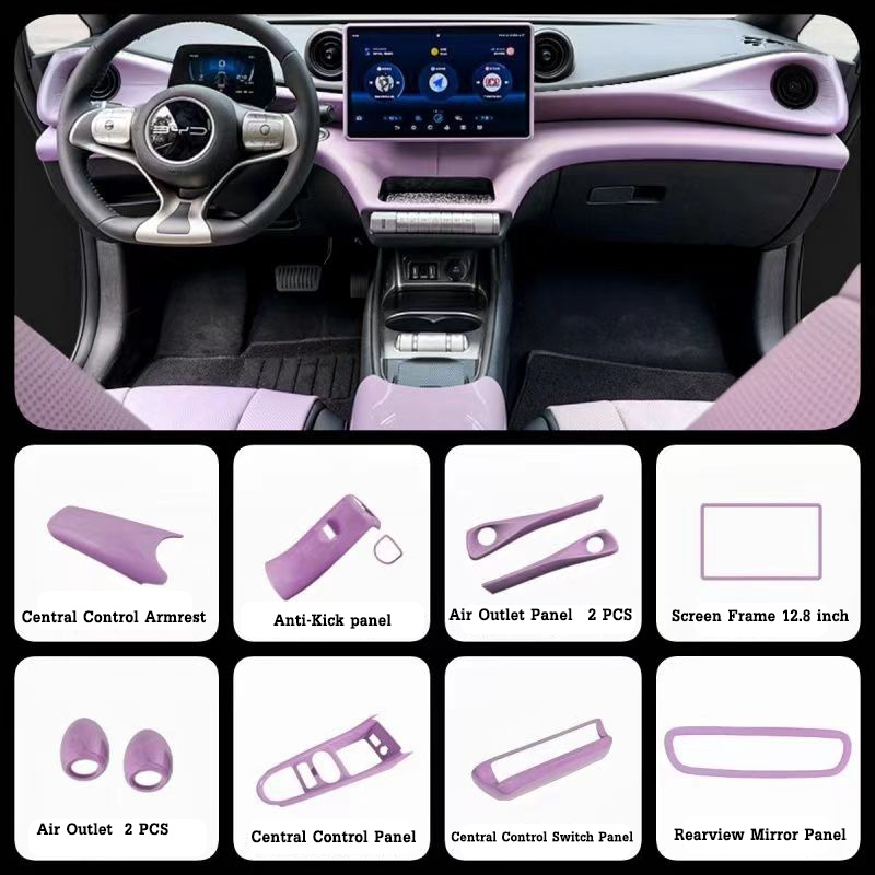 Byd Dolphin Armrest แผงควบคุมกลาง Air Outlet รูปที่ 2