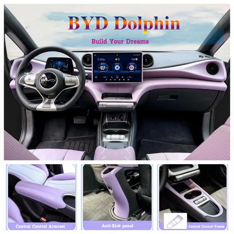 Byd Dolphin Armrest แผงควบคุมกลาง Air Outlet รูปที่ 3