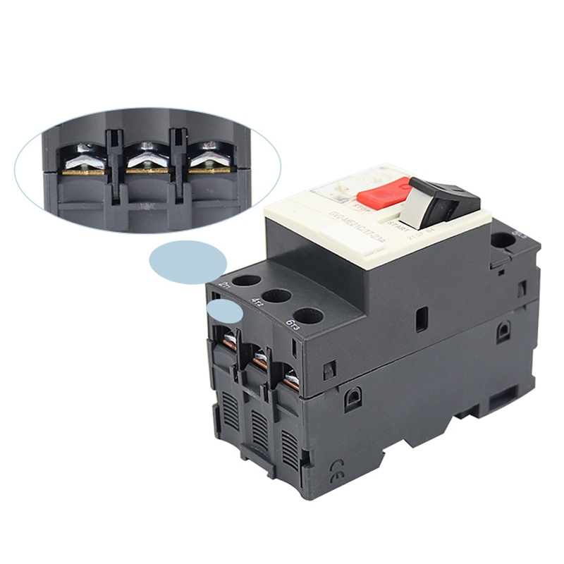 เบรกเกอร์ป้องกันมอเตอร์ 3P Thermal Magnetic Type เบรกเกอร์มอเตอร์ MPCB Circuit Breaker Push Button - รูปที่ 6