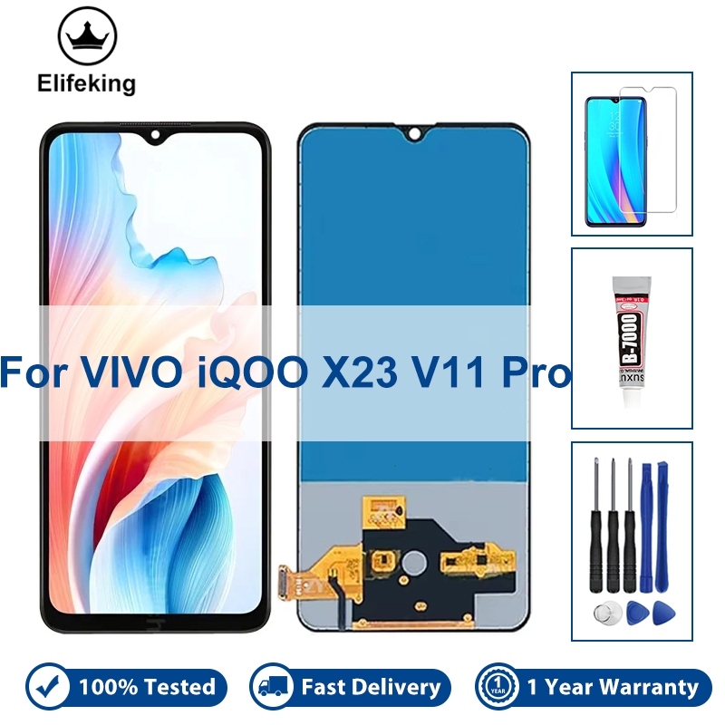 คุณภาพสูง LCD สําหรับ VIVO V11 Pro X23 1804 V1809A จอแสดงผล Touch Screen Digitizer Assembly Replacem