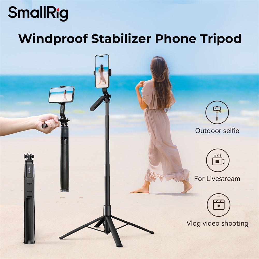 Smallrig 1.85m Windproof Live Broadcast Stabilizer Stand Encore PT60 #4668