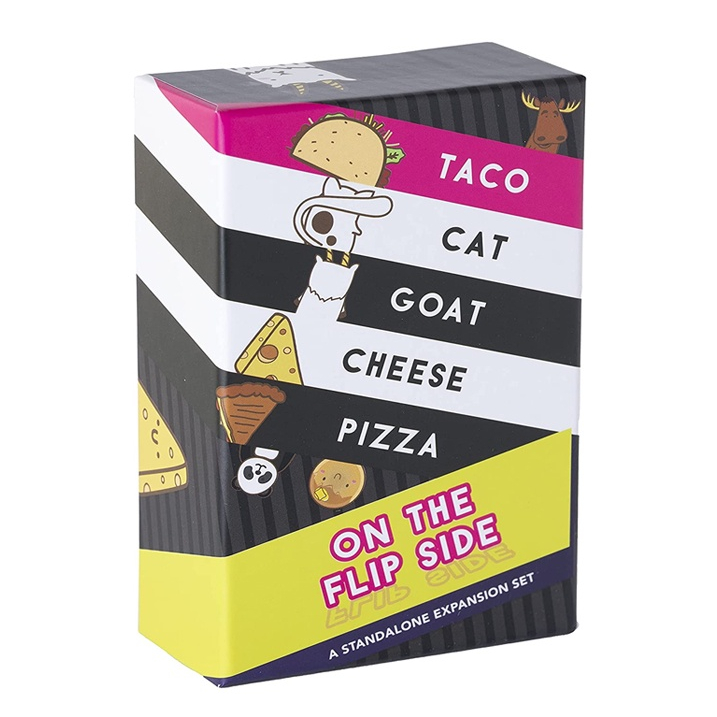 การ์ดเกม Taco Cat Goat Cheese Pizza On The Flip Side