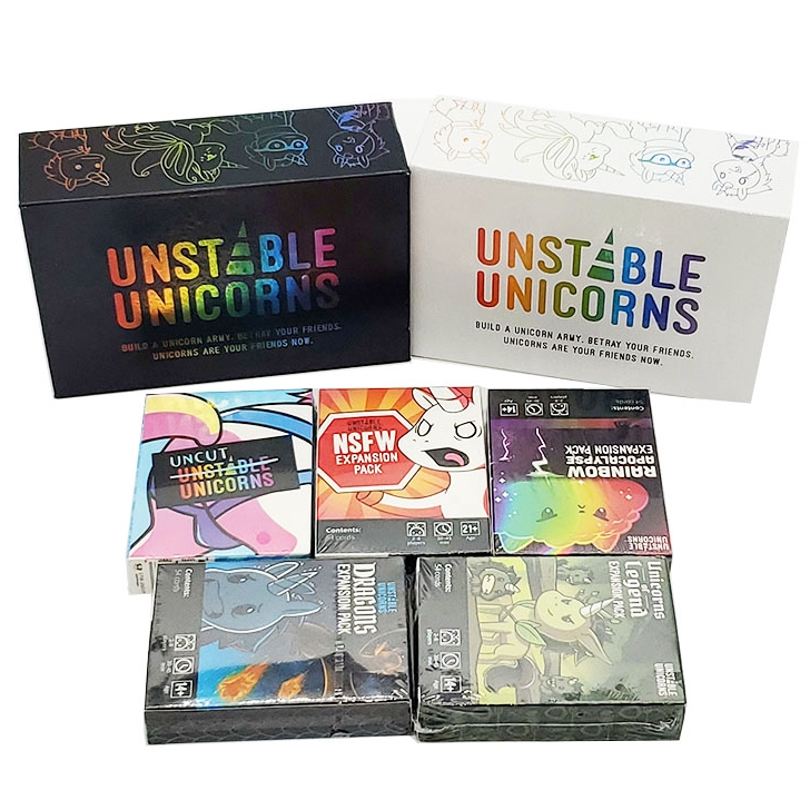 Unstable Unicorns board game card game เกมการ์ดเกม