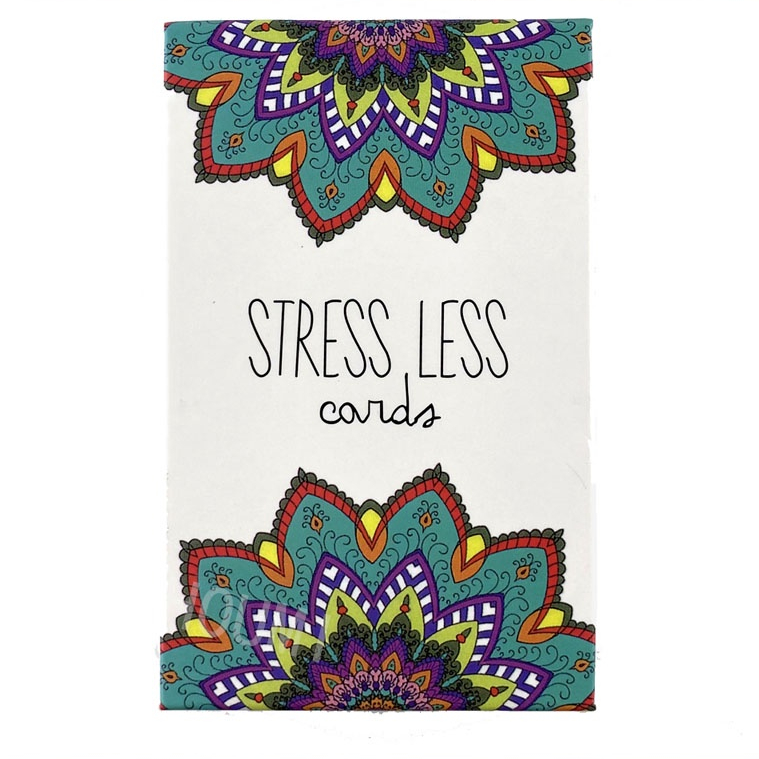 Stress Less Cards การ์ดคลายความเครียดเวอร์ชั่นภาษาอังกฤษ 50 แผ่น