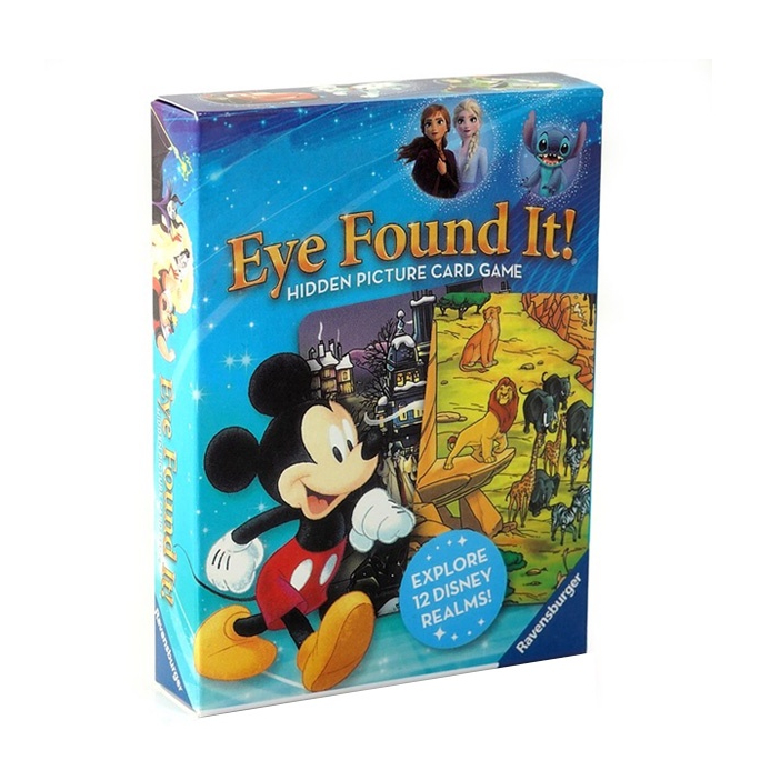 Disney Eye Found It! การ์ดเกมซ่อนรูปภาพ การ์ดสังเกตเด็ก