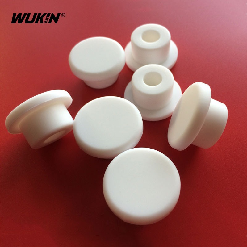 เจาะ 6.8-68.6 มม.สีขาวยางซิลิโคนซีลปลั๊ก Hollow Blanking End Cap กันฝุ่นปลั๊กท่อแทรก T ประเภท Stopper
