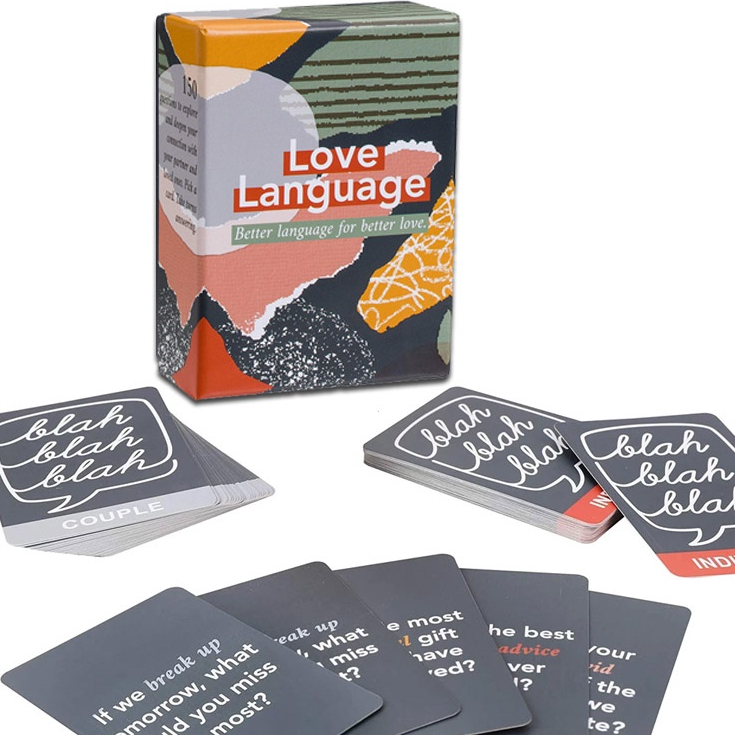 Love Language - Couples Edition 150 อุปกรณ์เกมคู่รักสําหรับผู้เริ่มต้น