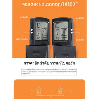 Mini Pocket Guitar 6-String 6Fret กีตาร์พกพาพร้อมจอแสดงผลผู้เริ่มต้นคอร์ดฝึกกีต้าร์ กีต้าร์โปร่ง