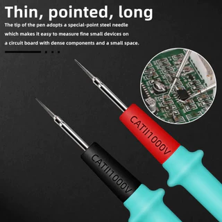 Kuaiqu 20A 1000V Hot Universal Digital Multimeter Multi Meter Test Lead Probe สายปากกาลวด