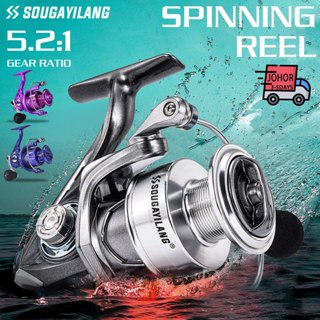 Sougayilang 1000-4000 ใหม่ Spinning Fishing Reel อัตราส่วนเก…