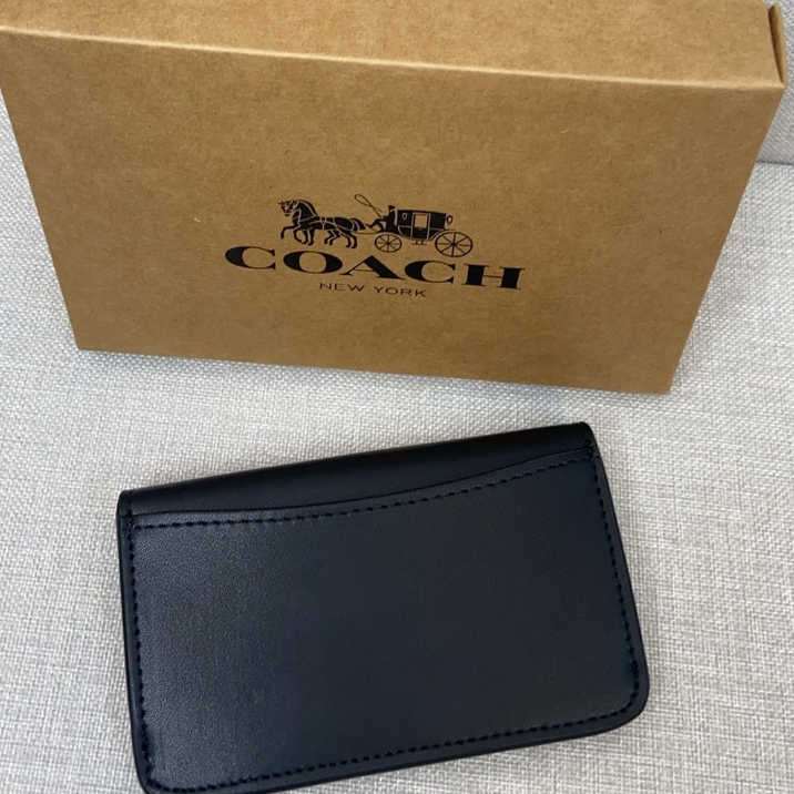 ของแท้ 100% ✈️CAOCH C5870 C4818 กระเป๋าสตางค์สุภาพสตรีกระเป๋าสตางค์หนังแท้เปลี่ยนกระเป๋าใส่บัตร