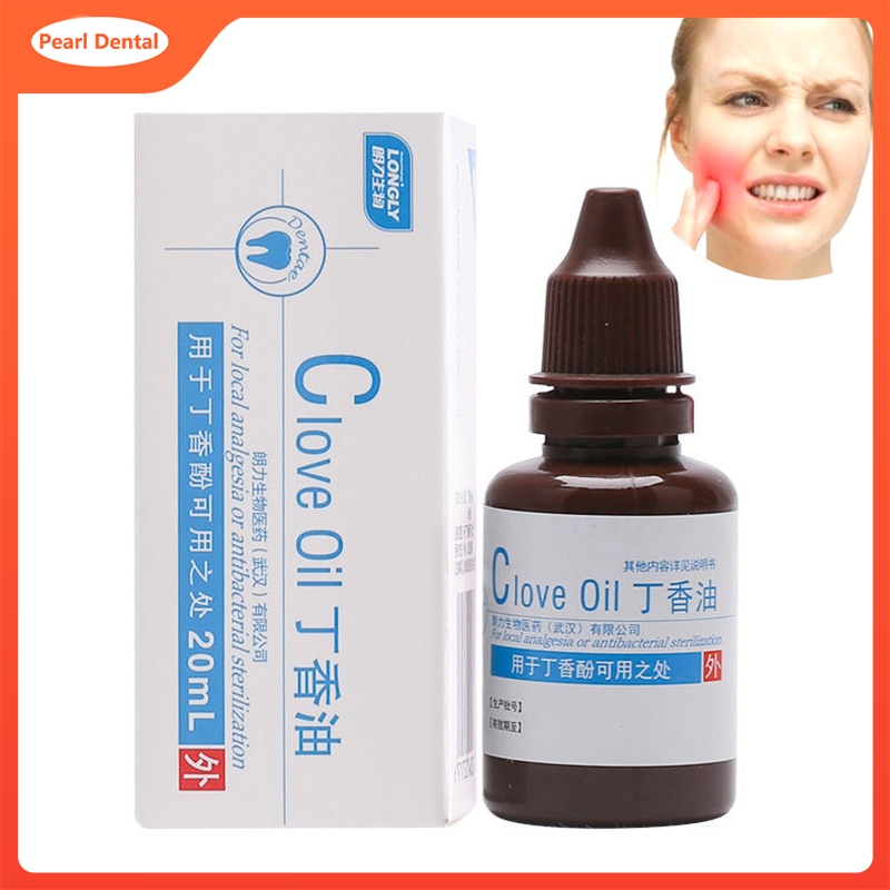 20ml น้ํามันกานพลูสําหรับปวดฟันปวดฟันผุปวดช่องปากฟันทันตกรรม Care Essential Clove น้ํามันสําหรับปวดฟัน