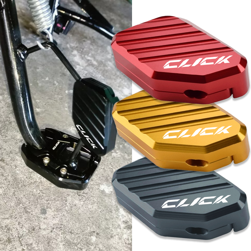 สําหรับ honda click 125i 150i 160i ขาตั้งรถจักรยานยนต์ Extender คอลัมน์เสริมขาตั้งด้านข้าง Extension