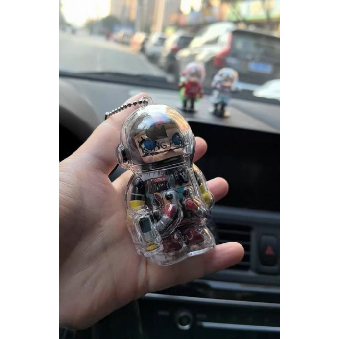 เคสอะคริลิคใส สำหรับใส่ Space Molly 100% กันรอย กันฝุ่น พวงกุญแจ Case molly space - รูปที่ 7