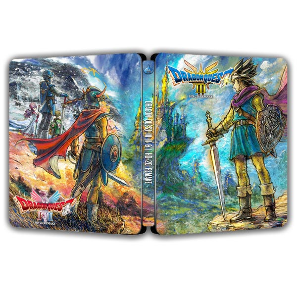 DRAGON QUEST III II & I HD-2D REMAKE EDITION STEELBOOK | FANTASYBOX