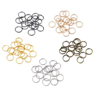 อุปกรณ์ทำพวงกุญแจ 200 ชิ้น/ถุง หลากหลายขนาด 4-20 มิลลิเมตร เ…