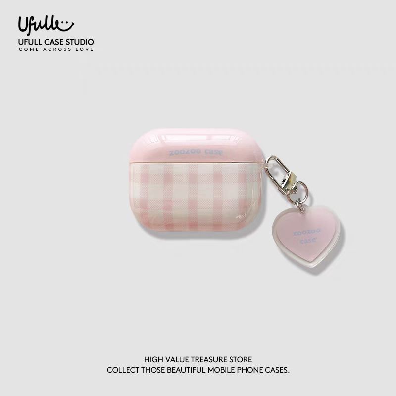 รูปแบบลายสก๊อตน่ารักเคสการ์ตูนสําหรับ แอปเปิล แอร์พอด Apple AirPods 1 2 3 4 rd Pro 2 ถ มือโปร 2 จี้ปกอ่อนสําหรับ แอร์พอด มือโปร AriPods Pro 2 หูฟังบลูทูธชาร์จกล่องเก็บเปลือกป้องกันการต