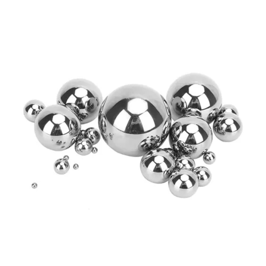 304 ลูกบอลสแตนเลส Dia 1mm-10mm ความแม่นยําสูงแบริ่งลูก Smooth Ball Rust-proof Silver Smooth Surface Mini Ball Bearing เครื่องปรับอากาศ