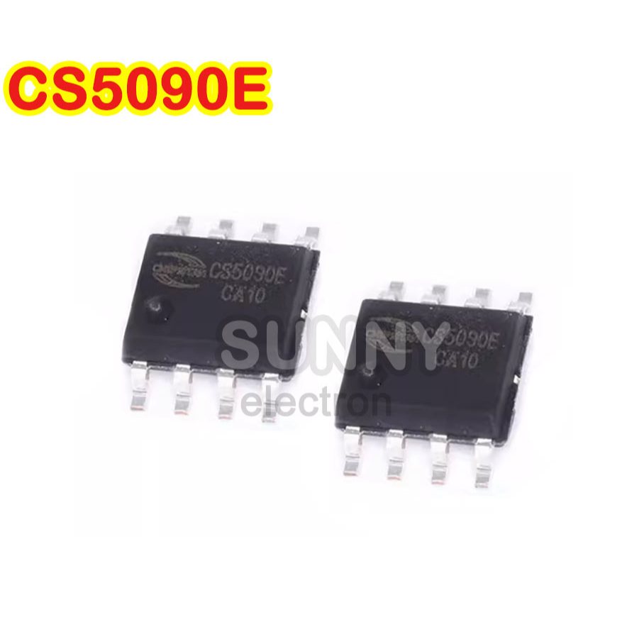 2PCS CS5090E 5090 SMD SOP-8 แบตเตอรี่ลิเธียมแบบชาร์จไฟได้ชาร์จการจัดการชิป IC