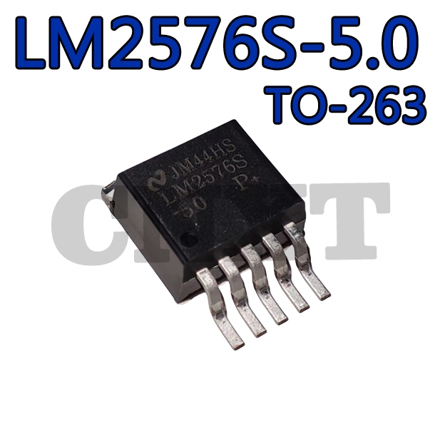 10pcs LM2576S Patch TO-263-5 LM2576S-12 LM2576S-3.3 LM2576S-5.0 LM2576S-ADJ แรงดันไฟฟ้าชิปตัวควบคุมแ