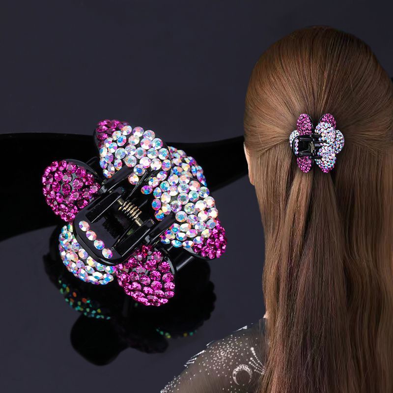 เครื่องประดับผม Cherry Blossom Small Grab Clip Mother Temperament Cherry Blossom