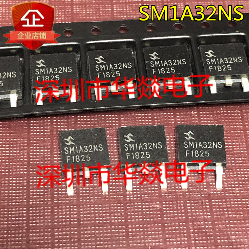 SM1A32NS H6005L DMTH6005LK3-13 RU6055L IXTY01N100D CMD100N03 1-5PCS TO-252 การประกันคุณภาพ MOSFET รา