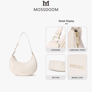 MOSSDOOM Kattie Bag กระเป๋าสะพายไหล่ผู้หญิงทรงกล้วย มินิมอล สายปรับได้2-3 ระดับ