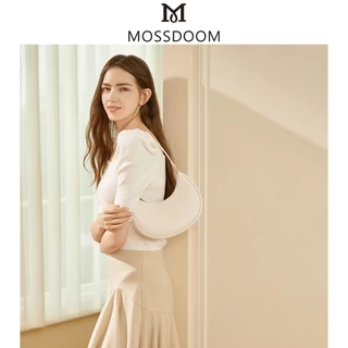 MOSSDOOM Kattie Bag กระเป๋าสะพายไหล่ผู้หญิงทรงกล้วย มินิมอล สายปรับได้2-3 ระดับ