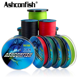 Ashconfish ถัก4 2000 เมตร ไม่มีย้อมไม่ซีดจางสายตกปลาถัก Supe…