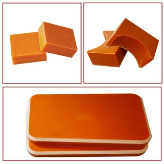 ที่กําหนดเองสีส้มไฟฟ้าเบกาไลท์คณะกรรมการแผ่นฉนวนกันความร้อนกาวแผ่นฉนวนทนอุณหภูมิสูง
