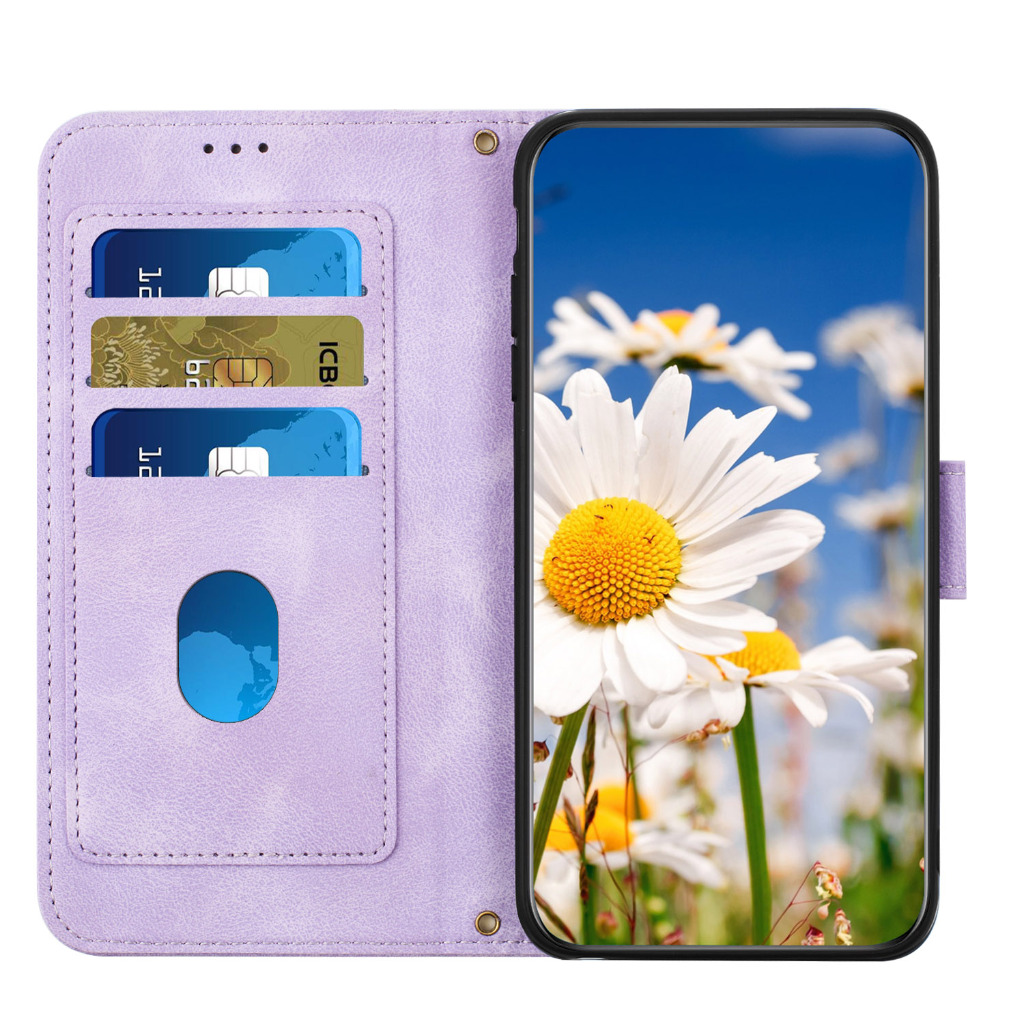 ดอกไม้เงาสําหรับ Samsung Galaxy S22 S23 S24 Ultra S20 S21 S23 FE S24 + S23 + S22 + S21 + เพชรหนัง Slim ฝาครอบผีเสื้อ