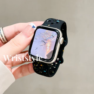 Huawei Watch Fit 5/4 Multicolored dots สายซิลิโคนสําหรับ Huawei Fit5pro สร้อยข้อมือสําหรับ Fit4/3 อุปกรณ์เสริมสมาร์ทวอทช์กีฬา band